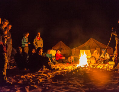 Campamento en el desierto de Merzouga