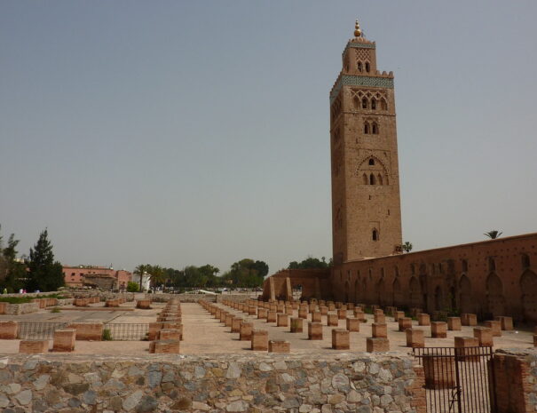 Mezquita Koutoubia en que visitar en Marrakech