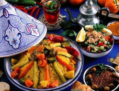 Platos culturales marroquíes
