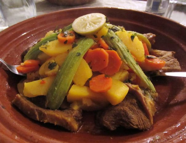 Moroccan Tajine dish
