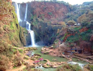 cascate in Marocco